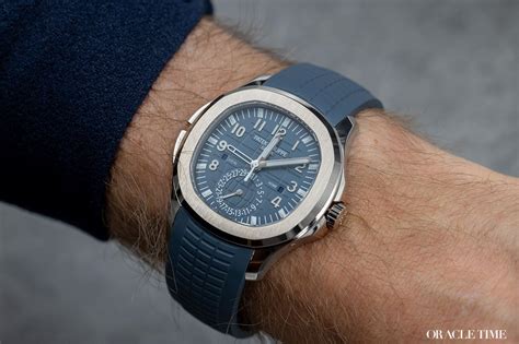 patek aquanaut travel time gold